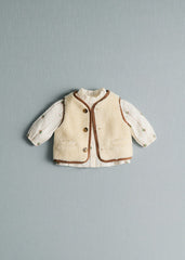 Balthazar Jacket - Ecru Coffee