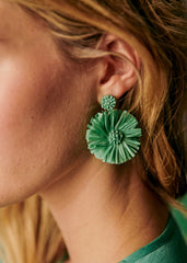 Aélie Earrings - Sea Green