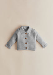 Betty Cardigan - Mottled Grey