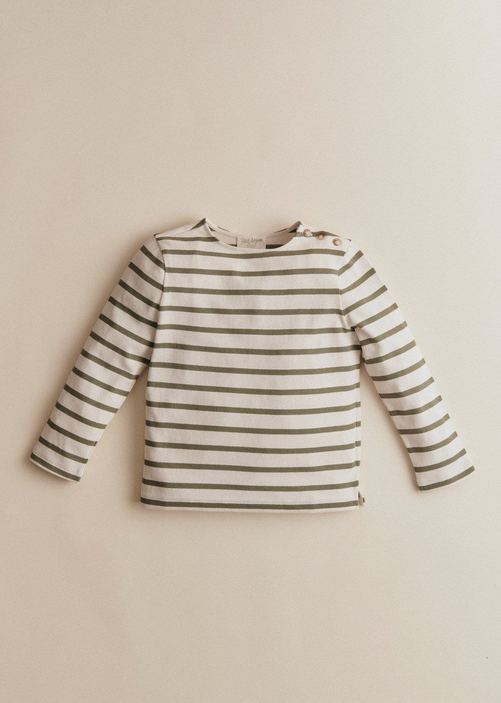 Colin T-Shirt - Ecru Khaki