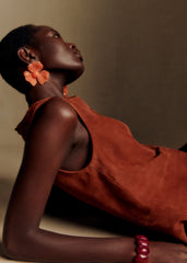 Kiana Earrings - Apricot