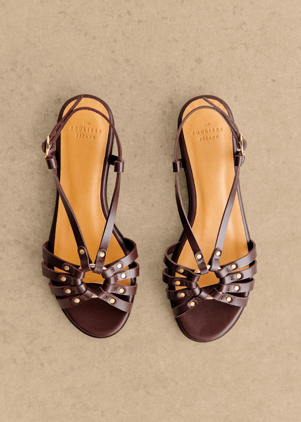 Iris Low Sandals - Smooth Chocolate