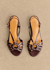 Iris Low Sandals - Smooth Chocolate