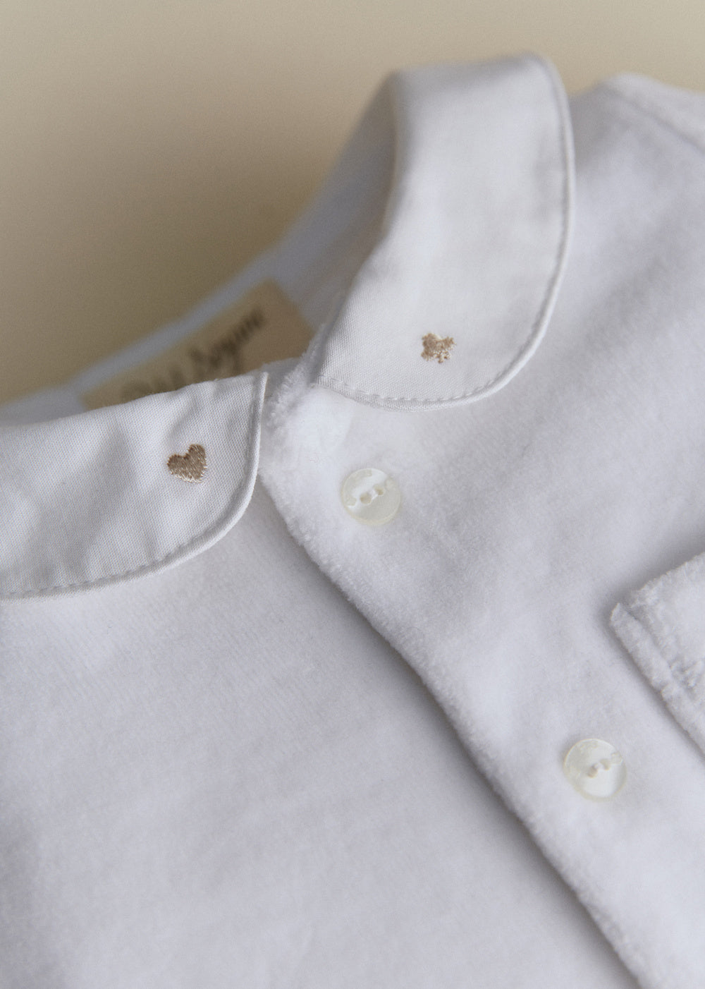 Etoile Pyjamas Set - Milk White
