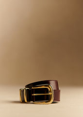 Oria Belt - Choco Smooth