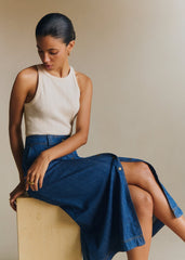 Clarine Skirt - Denim