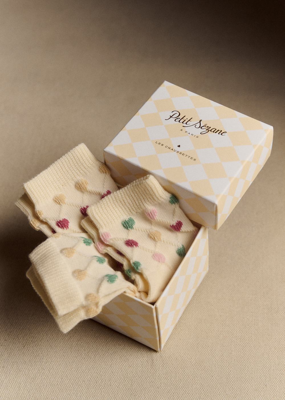 Eva Socks Trio Gift Set - Hearts