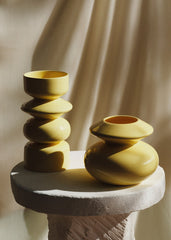 Romi Objetti Vase - Small Model Yellow