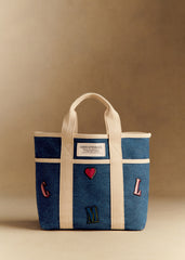 Mini Tote Bag - Denim