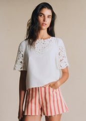 Suza Blouse - Ecru