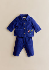 Gaby Trousers - Indigo Blue