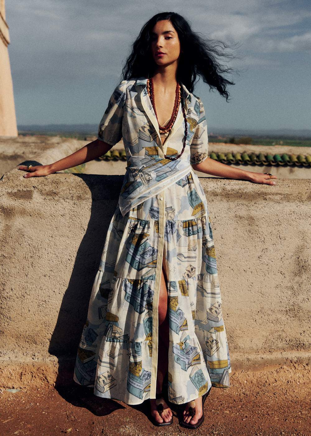 Seliana Dress - Sézane x Inoui Editions - Editions Print