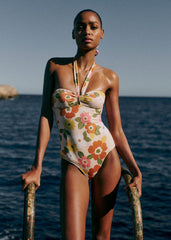 Été Indien Swimsuit - Sézane x Ysé - Sol Print