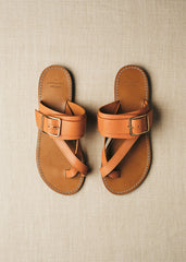 Freya Low Sandals - Smooth Heritage Honey