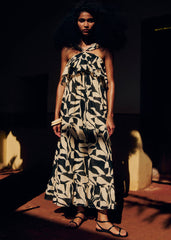 ANYSELLA Dress - Astratti Bicolor Print