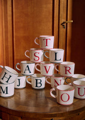 Tempo Mug - Letter A Red