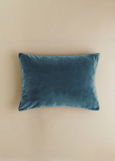 Velvet Edition Cushion - Large model - Blue