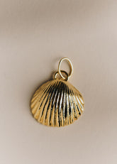 Irma Charm - Gold Shell