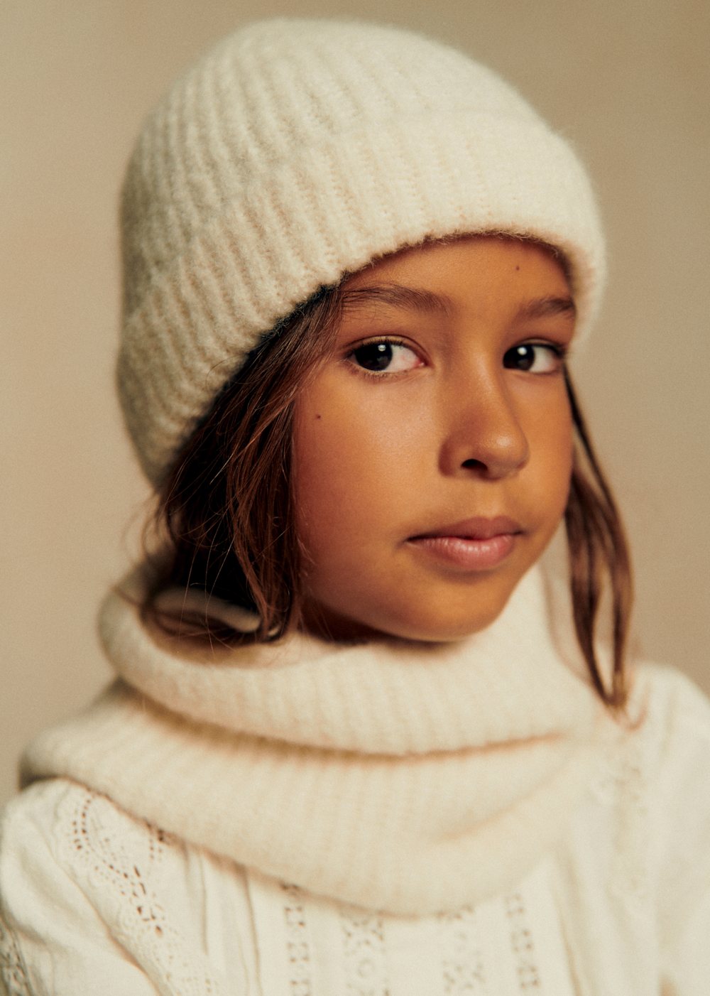 Paulin Beanie - Ecru