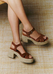 Manon Espadrilles - Hazelnut