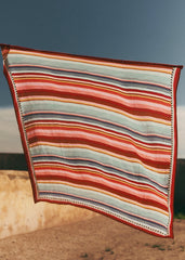 Payton Wrap Skirt - Sézane x Inoui Editions - Tuba Stripes Print