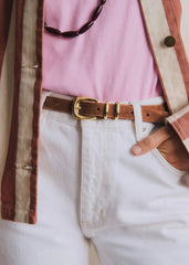 Livie Belt - Mocha