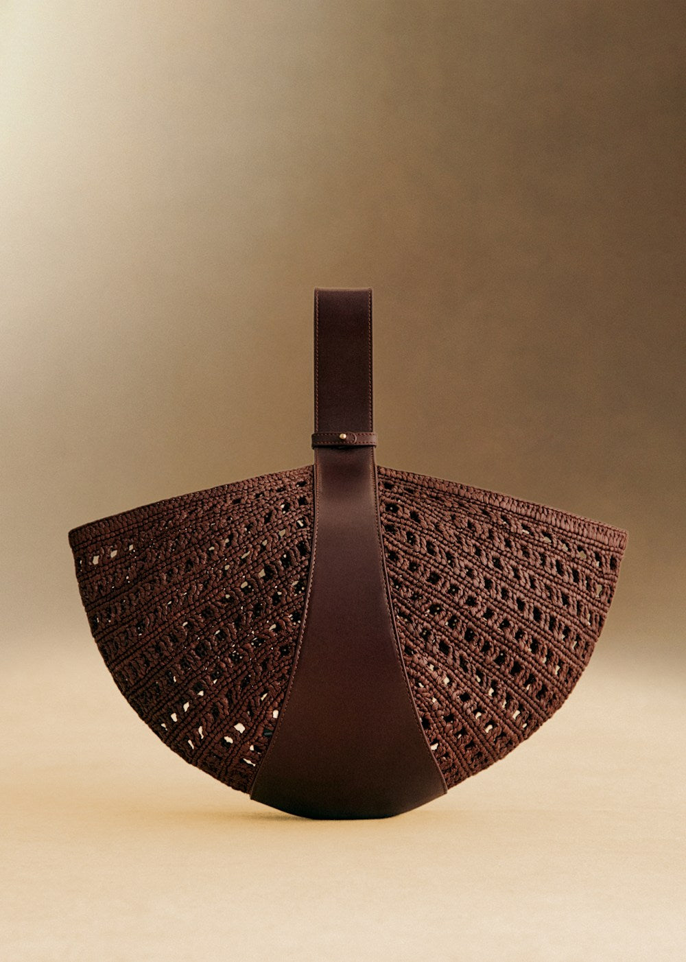 Cleo Basket - Raffia Choco