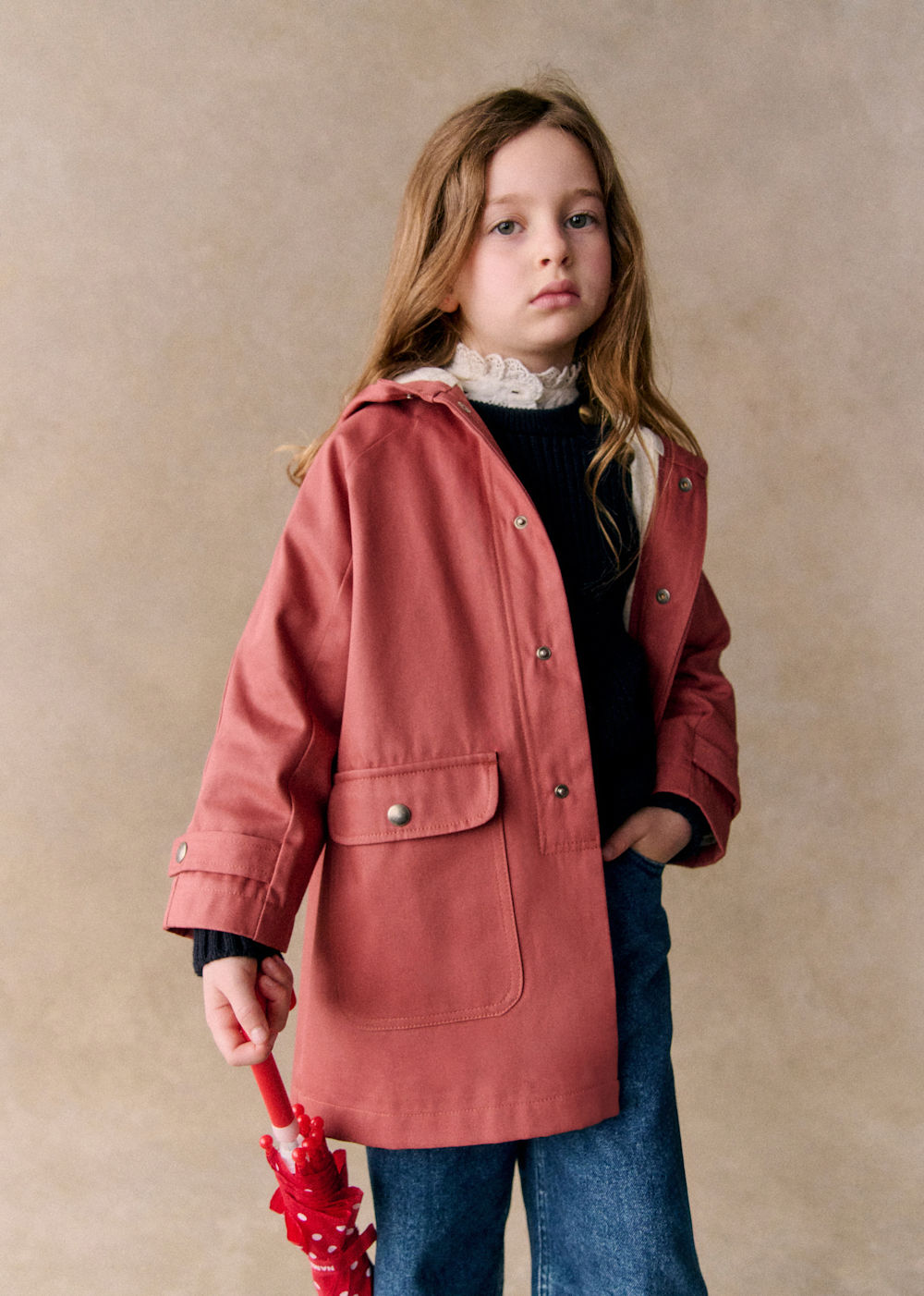 Auguste Parka - Rosewood