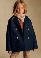 Zoé Coat - Navy Blue