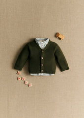 Nuno Cardigan - Olive Green
