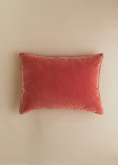 Velvet Edition Cushion - Large model - Blush
