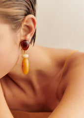 Dany Earrings - Caramel