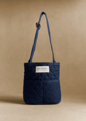 Bucket bag - Quilted Denim