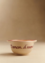 Maman d'Amour Bowl - Sézane x Maison Roussot - Deep Red