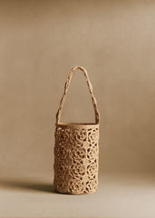 Marcia Basket Bag - Natural Raffia