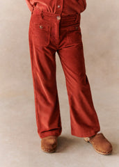 Le 70's trousers - Brick