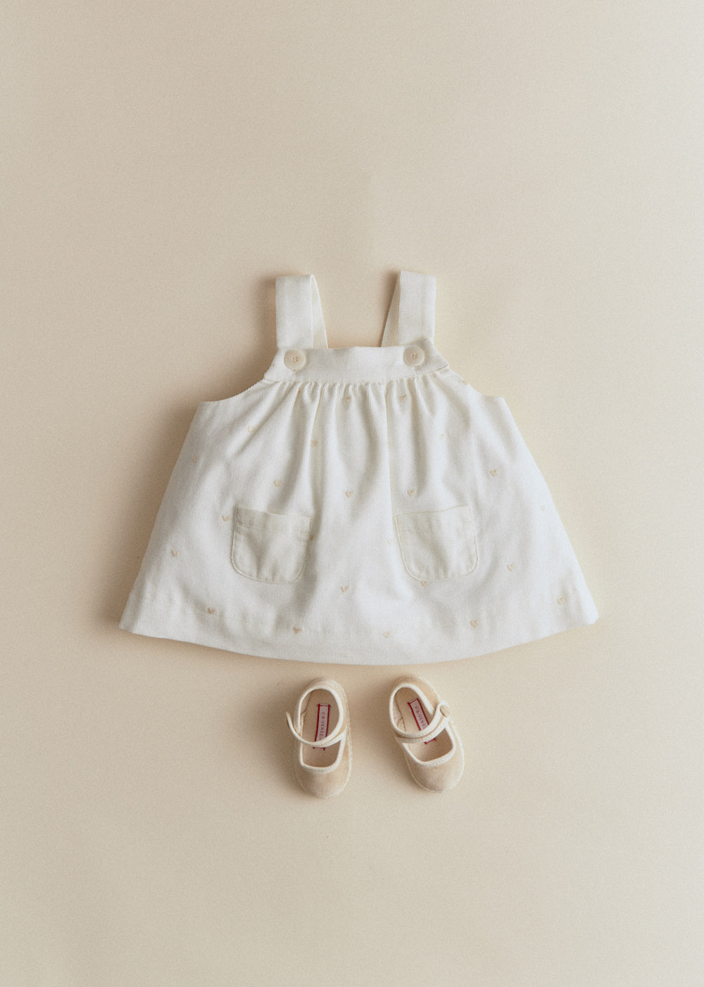 Gigi Dress - Cream Sweet Heart