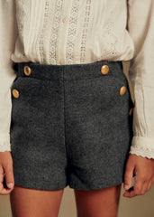 Margaux Shorts - Mottled Grey