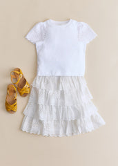 Priya T-Shirt - Sézane x Sea NY - White