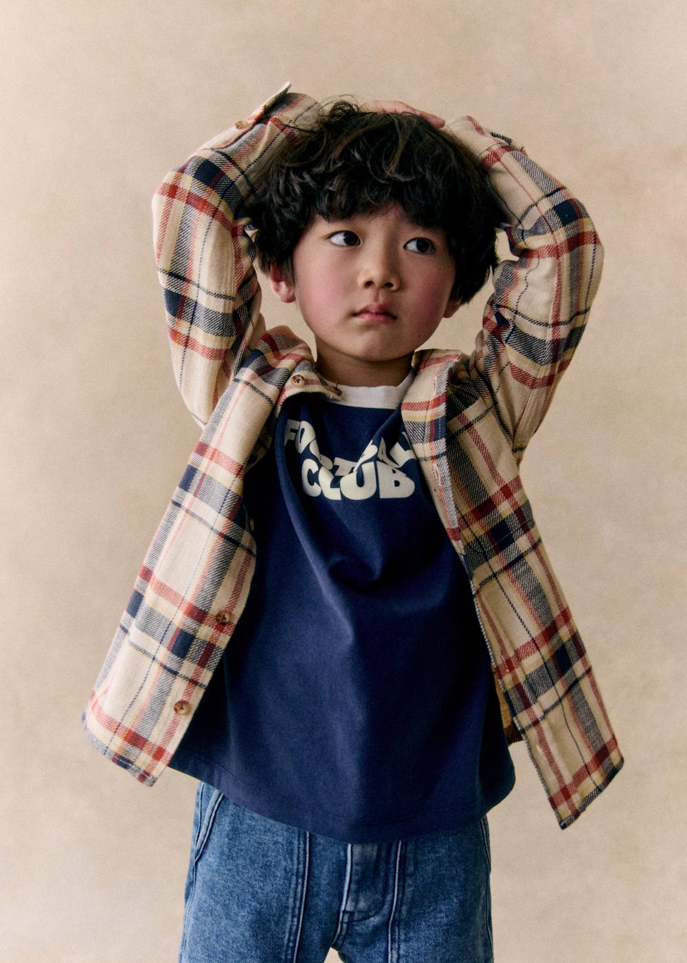 Benny Shirt - Tartan Caramel