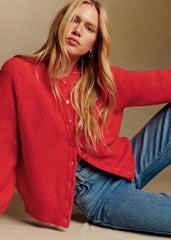 Othello Cardigan - Red