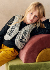 Romane Jacket - Blockprint Flowers