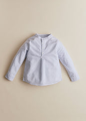 Sacha Shirt - Blue Ecru
