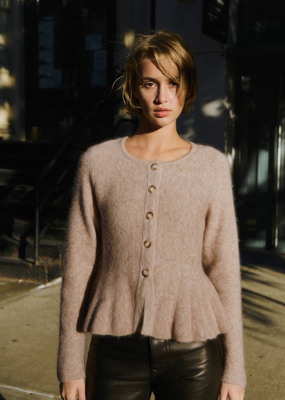 Karlie Cardigan - Light Beige