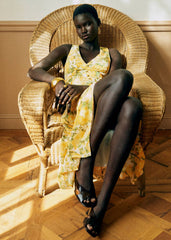 SALYA Dress - Andriane Yellow Print
