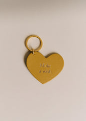 Heart Keyring - Olive Make A Wish