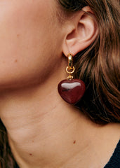 Pippa Earrings - Mauve