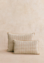 Pianissimo Woven Cushion - Small Model - Coffee And Blush