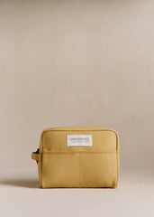 Large Toiletry Bag - Beige