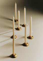 Canellato Candle Holder Set - Brass